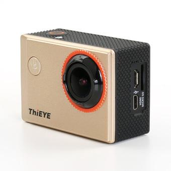 Universal ThiEYE i60 WIFI FHD 1080P Action Camera 12MP Waterproof Dustproof Shakeproof Sports DV Camera (Gold) (Intl)  