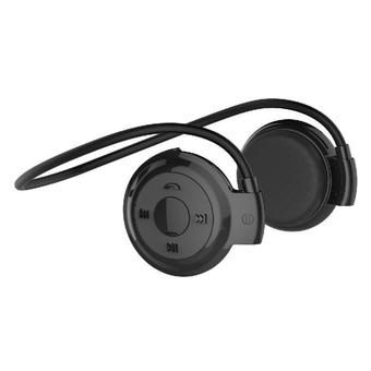 Universal Wireless Stereo Bluetooth Sport Headset with Microphone - Mini503 - Hitam  