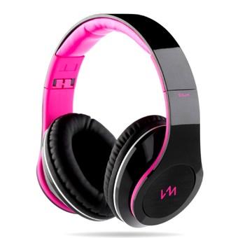VM Headphone EXHB 200 - Hitam - Pink  