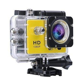 VVGCAM SJ4000 Sports Camera WiFi with remote control 1.5inch LCD HD 1080P Waterproof Action Camera (Yellow) (Intl)  