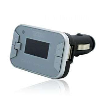 VZTEC Car FM Modulator MP3 / WMA Player - VZ-CM1637 - Silver  