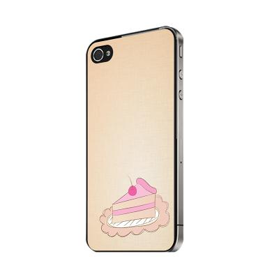 Verre Skin PH4 Eat Cake and Carry On Series AD 004 Cream Skin Protector for iPhone 4