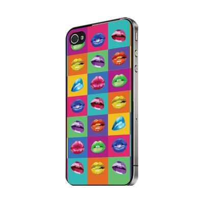 Verre Skin PH4 Pattern Series AE 005 Multicolor Skin Protector for iPhone 4