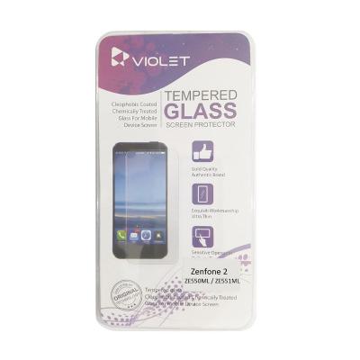 Violet Tempered Glass Screen Protector for Asus Zenfone 2 ZE550ML or ZE551ML