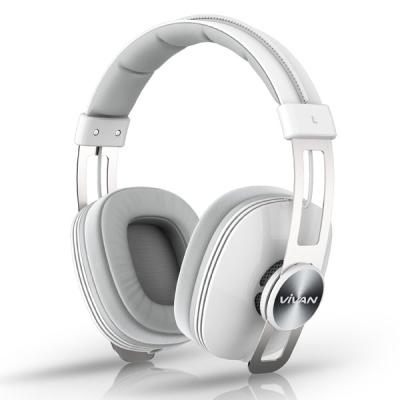 Vivan Headset VH600 Stereo Wired Headset with Mic - Putih