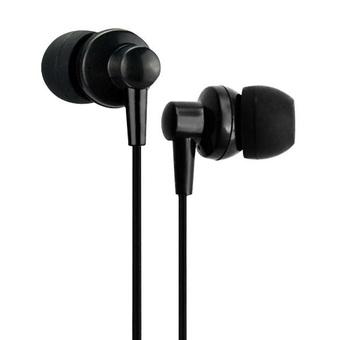 Vivan Resong Wired Music In-ear Headsets W3+ - Hitam  