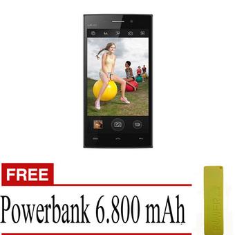 Vivo Y15 - 4GB - Hitam + Gratis Powerbank  
