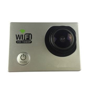 WIFI Action Camera 14MP Full HD 1080p - Silver  