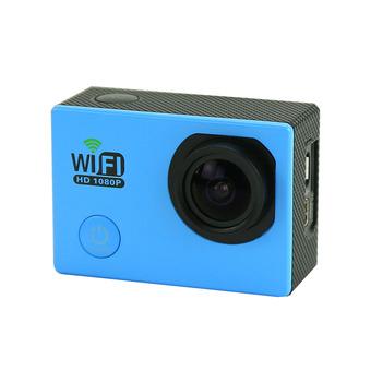 WIFI Action camera 14MP Full HD 1080p - Biru  