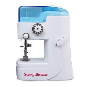 Whiz Small Mini Sewing Machine - Mesin Jahit Kecil Portable Serbaguna - Putih  