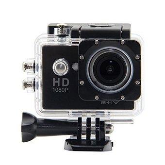 WiFi Waterproof Sports Camera 1080P Full HD 12MP Wireless Diving Mini DV Cam Camcorder Action Camera Video Recorder Black (Intl)  