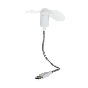 Winder USB Kipas Angin Flexible Standing - Putih  