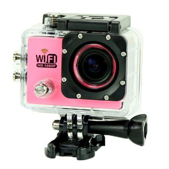Winliner ACC-B-05 Sports Action Camera DV 170 degree Wide Angle Lens 1080P HD (Pink) (Intl)  