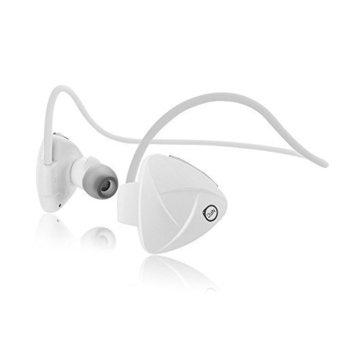 Wireless Bluetooth Noise-free Earbuds Headset (White) (Intl)(Intl)  