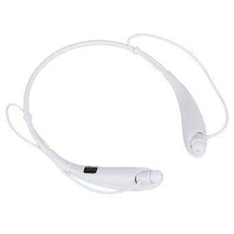 Wireless Bluetooth Sport Stereo Headset White (Intl)  