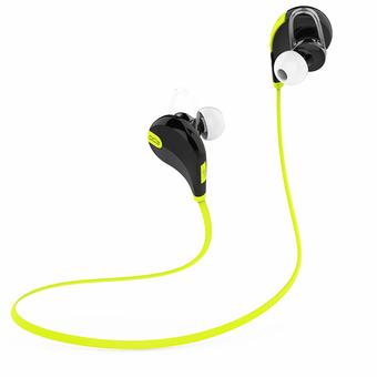 Wireless bluetooth 4.1 sport headphones stereo studio music headset Green (Intl)  