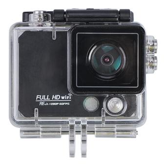 X5 WiFi FHD 2K Waterproof 12MP Camera DV 2 Inches LCD 170 Degree Wide Lens (Black)  