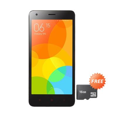 Xiaomi Redmi 2 Prime Grey Smartphone [2 GB/16 GB/Grs Resmi] + Micro SD [16GB]