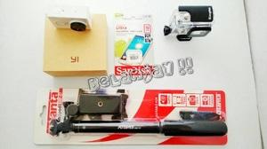 Xiaomi Yi Action Camera Full Set Paket Hemat BNIB Bergaransi