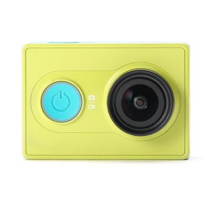 Xiaomi Yi Green Action Camera + Memory 16 GB & Lens Cap