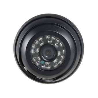 YA-869C Mini CMOS Surveillance Security Camera with 24-LED Night Vision (Black)  