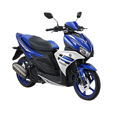 Yamaha Aerox 125 LC Racing Blue Sepeda Motor
