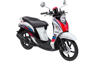Yamaha Fino Sporty FI Neo White Sepeda Motor [OTR Kalimantan Timur]