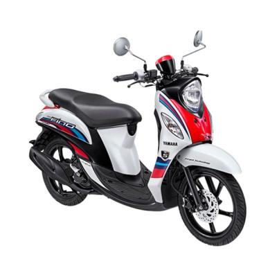 Yamaha Fino Sporty FI Neo White Sepeda Motor [OTR Lampung]