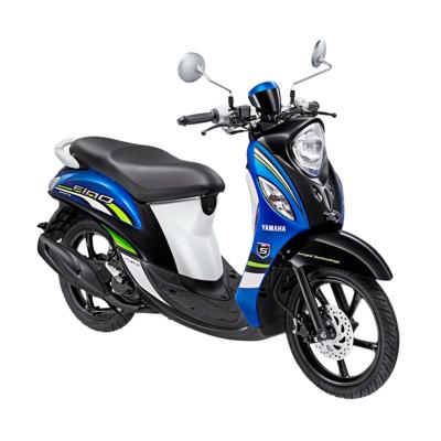 Yamaha Fino Sporty FI Sporty Blue Sepeda Motor [OTR Jember]