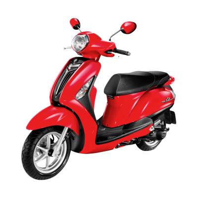 Yamaha Grand Filano Vivid Red Metallic Sepeda Motor [OTR Surabaya]