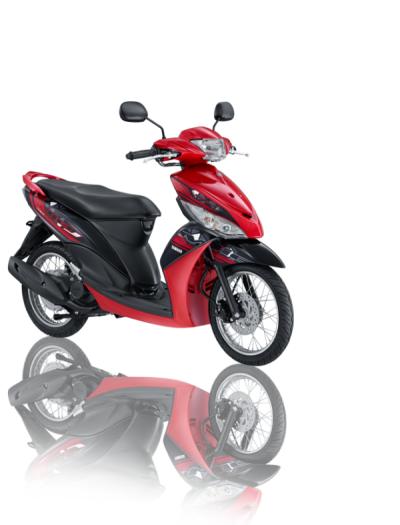 Yamaha Mio J Red Sepeda Motor [OTR Jawa Tengah]