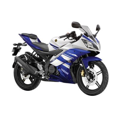 Yamaha YZF R15 Racing Blue Sepeda Motor [OTR NTB]