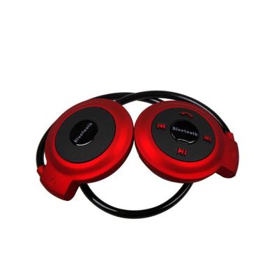 ZI Headphone Bluetooth Mic Mini 503 - Merah