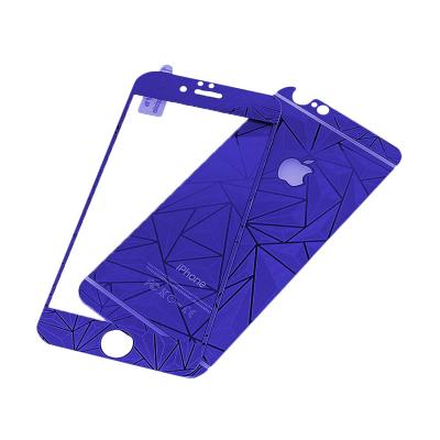 ZONA 3D Diamond Blue Tempered Glass for iPhone 6