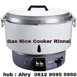 gas rice cooker rinnai kapasitas besar rr50a
