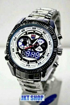 jam tangan ORIGINAL TVG LED WATCH VENTURA, Double time