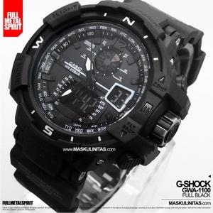 jam tangan pria CASIO G-SHOCK FULL BLACK