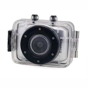 niceEshop 8Mp Sport HD Dashboard Mini Video Camera (Silver) (Intl)  
