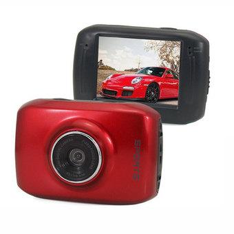 niceEshop Portable HD Dashboard Video Camera (Red) (Intl)  