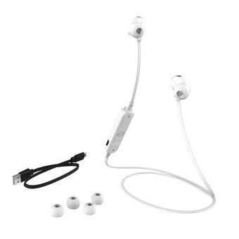 niceEshop Wireless Bluetooth 4.1 Stereo Sport Earphone In-ear Headphone Earbuds with Mic (White)  