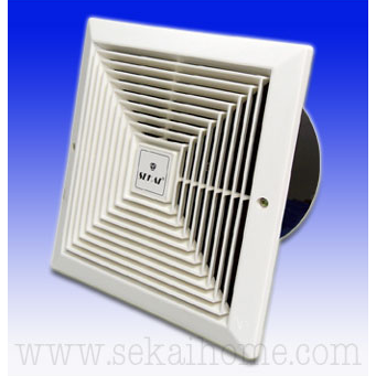 [Sekai] 8" (20 cm) Ceiling (Plafon) Exhaust Ventilating Fan Sekai | MVF-893