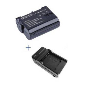 [globalbuy] 1pcs 2499mAh EN-EL15 EL15 enel15 digital camera Battery + Charger for NIKON D7/1870504