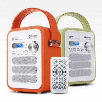 [globalbuy] 2.5W Bluetooth Portable Wireless Handsfree Speaker Support TF FM Radio Speaker/2963159