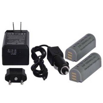 [globalbuy] 2 pcs NB-9L NB9L NB 9L Rechargeable Battery Charger for Canon IXUS 1000 HS Pow/1499316