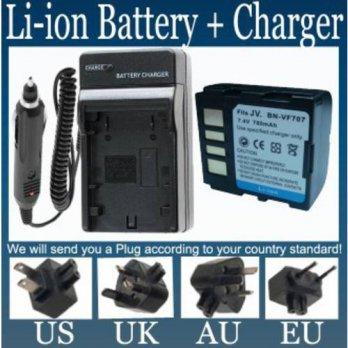 [globalbuy] Battery and Charger for JVC Everio GZ-MG20U,GZ-MG21U,GZ-MG30U,GZ-MG50U,GZ-MG50/1434519