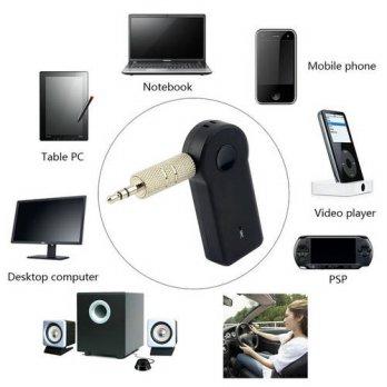 [globalbuy] Bluetooth Music Audio Stereo Adapter Receiver for Car AUX IN Home Speaker MP3 /2964036