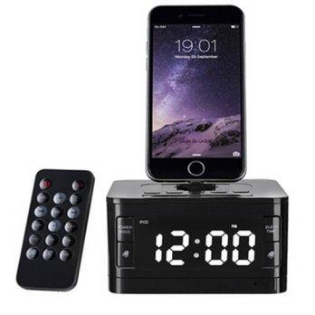 [globalbuy] Brand LCD Digital FM Radio Alarm Clock Music Dock Charger Station Bluetooth St/2963824
