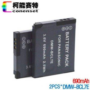[globalbuy] Conenset 2Pcs DMW-BCL7 DMW-BCL7E Rechargeable Li-ion Battery for Panasonic DMC/2960032