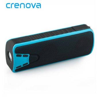[globalbuy] Crenova J7 Mini Portable Waterproof Bluetooth Speaker Power Bank LED Flashligh/2963163