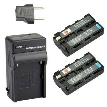 [globalbuy] DSTE 2PCS NP-F550 Rechargeable Battery+Charger For Sony CCD-TR910 CCD-TR917 CC/2521477